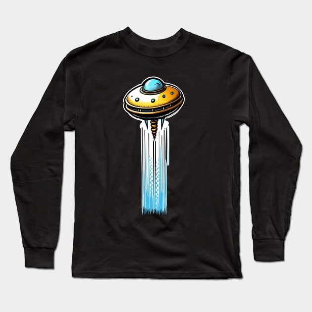 UFO_7 Long Sleeve T-Shirt by Buff Geeks Art